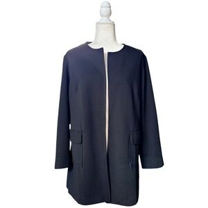 Courtney Elegant Black Women's Coat 1X